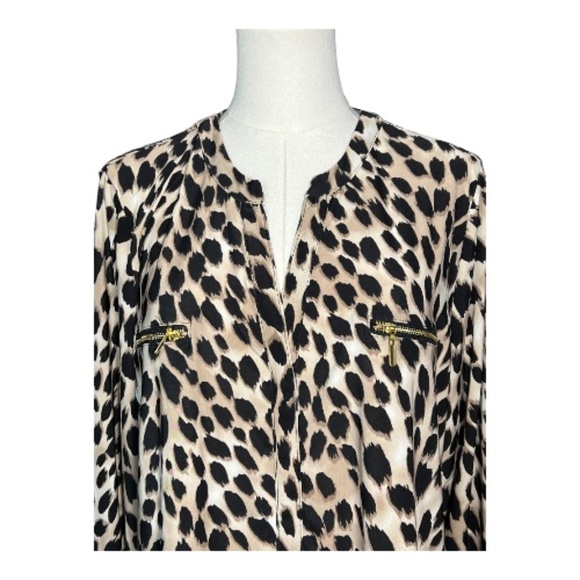 Banana Republic women’s long sleeve scoop neck tunic sweater in a rich purple hu - Picture 2 of 9